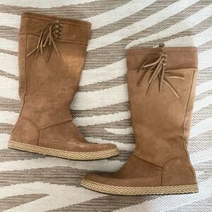Ugg Emerie Women’s knee high fringe boot